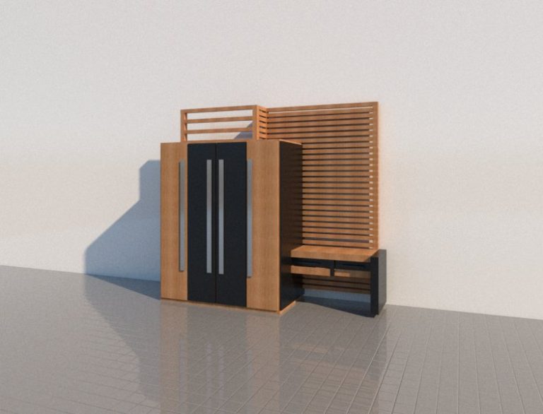 Closet de lujo para Revit Familias Revit Gratis