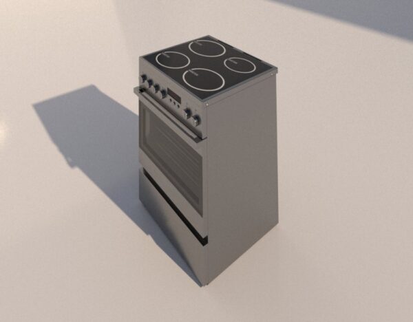 Cocina moderna con horno para Revit - Familias Revit Gratis