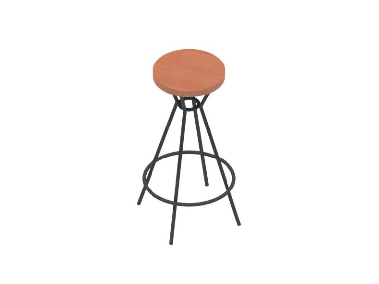 Taburete de bar para Revit - Familias Revit Gratis